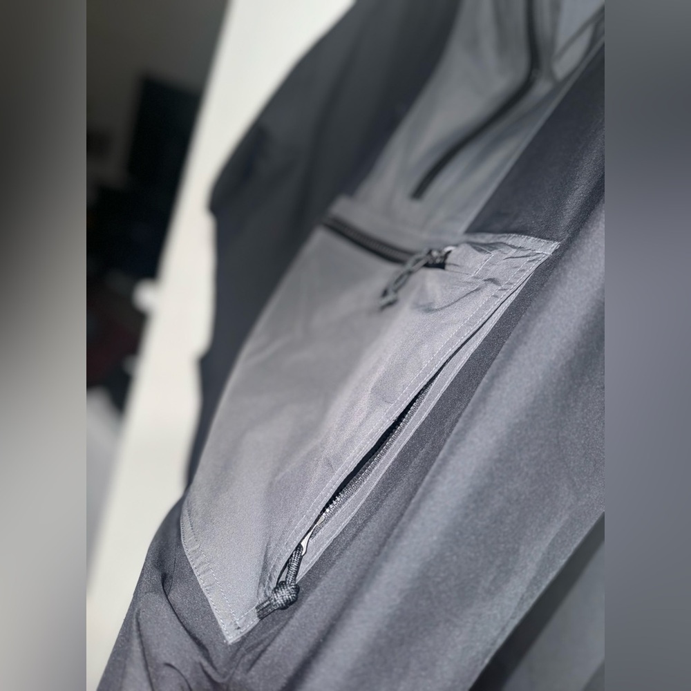 Nike Lab ACG GoreTex Paclite Rain Windbreaker Men Jacket Black Gray Size Medium - Picture 7 of 7